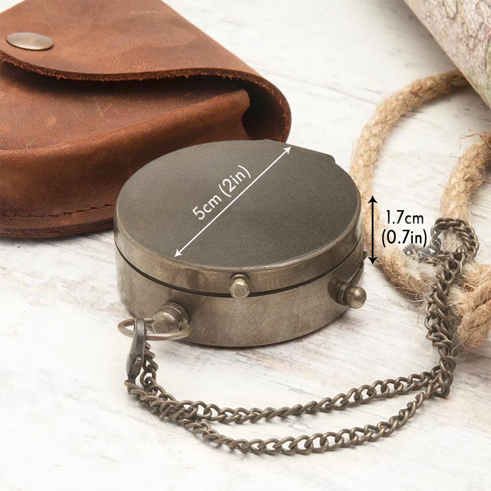 Forget Father's Day We Love You Every Day - Personalized Father Compass