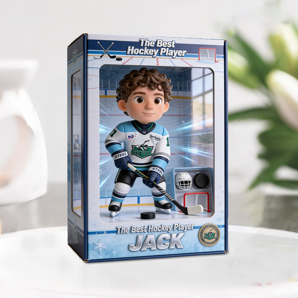 Hockey Lover Gift - Personalized Hockey Custom Shaped Acrylic Plaque