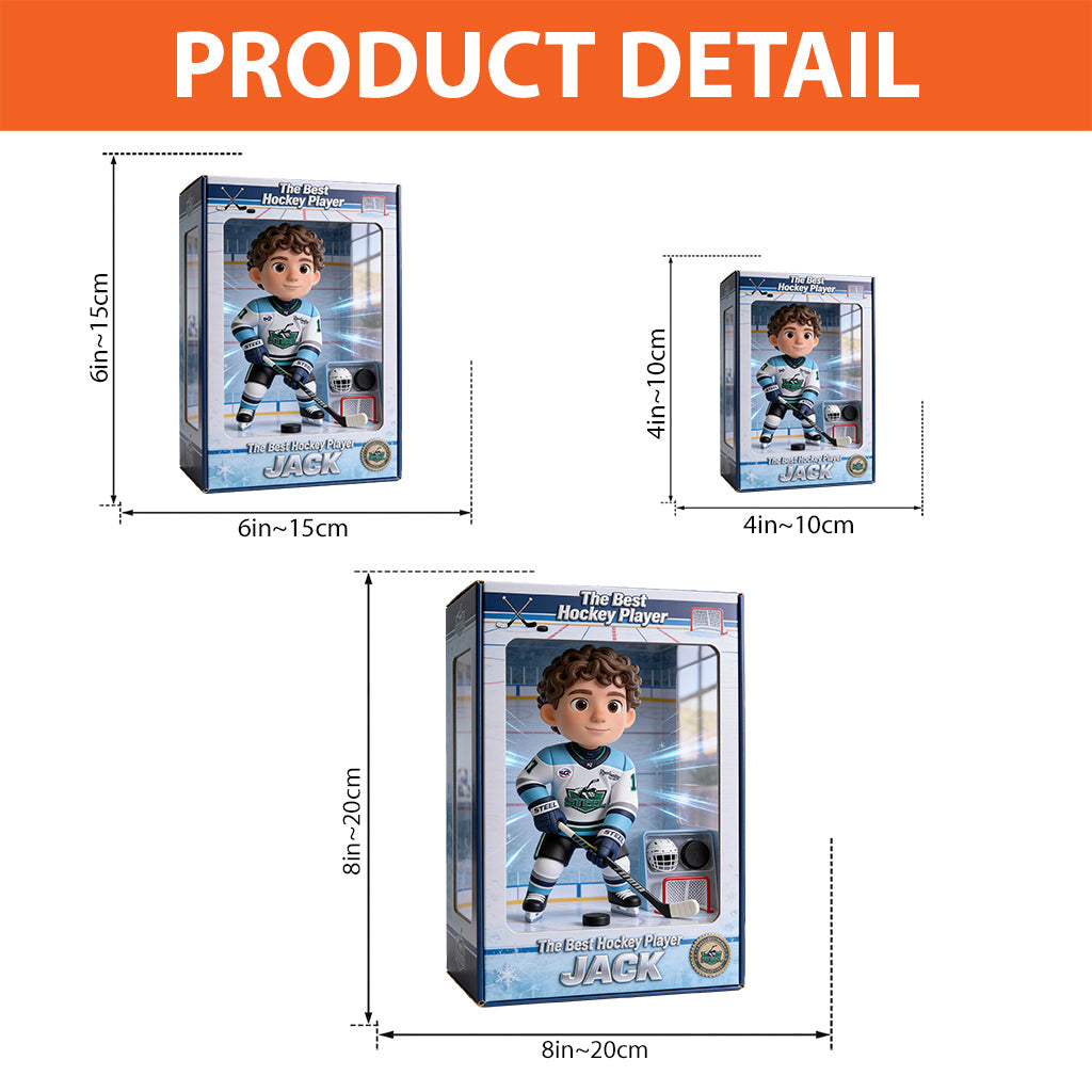 Hockey Lover Gift - Personalized Hockey Custom Shaped Acrylic Plaque