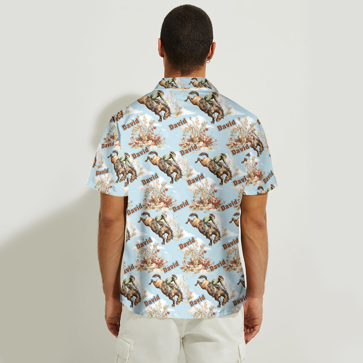 Du und ich, wir schaffen das – Personalisiertes Hawaiihemd und ärmelloses Kleid im Country-Girl-Stil