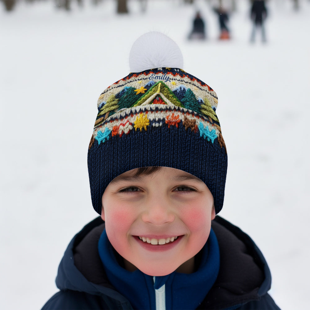 Love Camping - Personalized Camping Beanie Hat