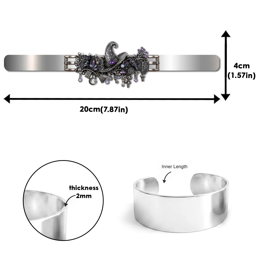 Enchanted Witch - Personalized Witch Bracelet & Ring Set