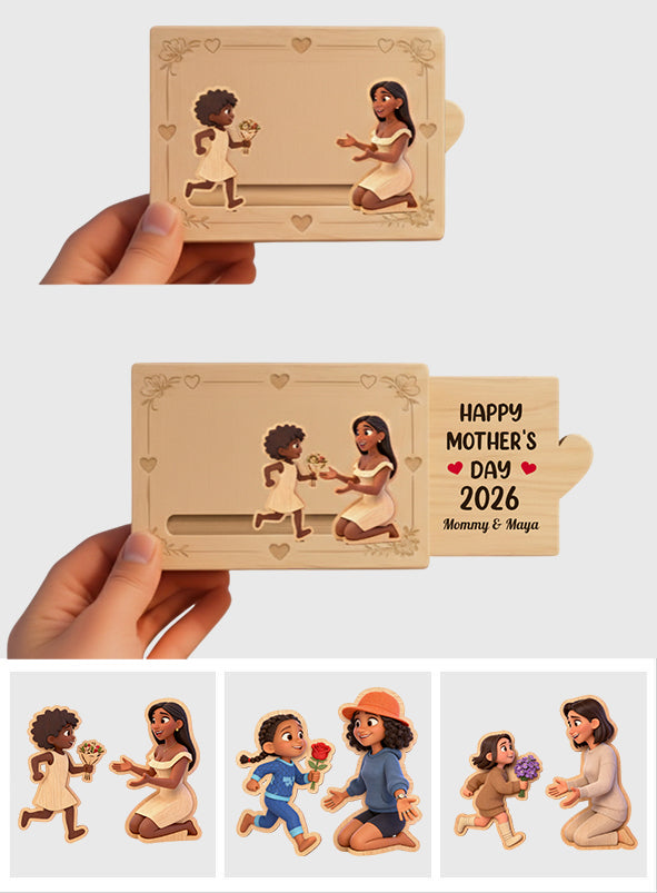 Message For Mother - Personalized Mother Sliding Ornament