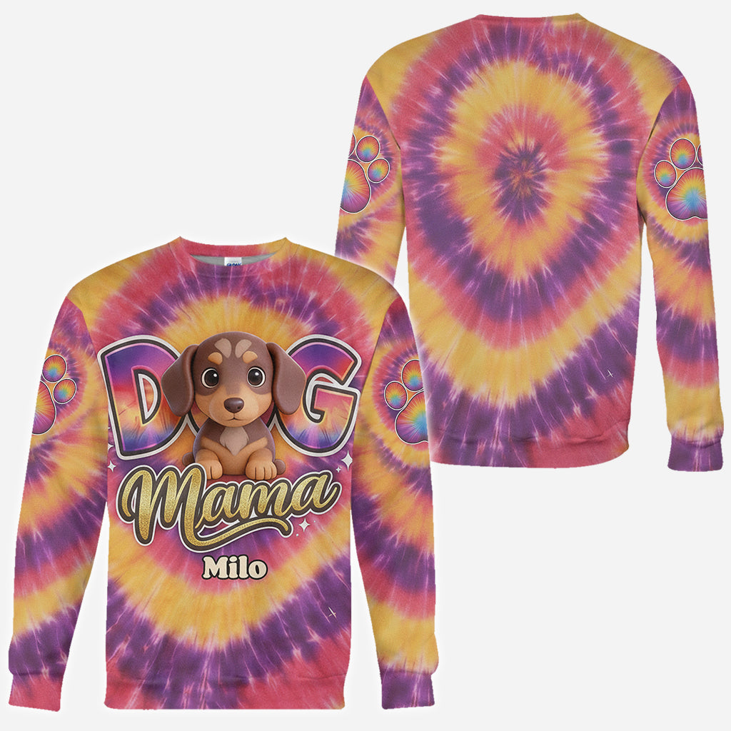 T-shirt Personnalisé Photo Chien Maman - T-shirt Personnalisé