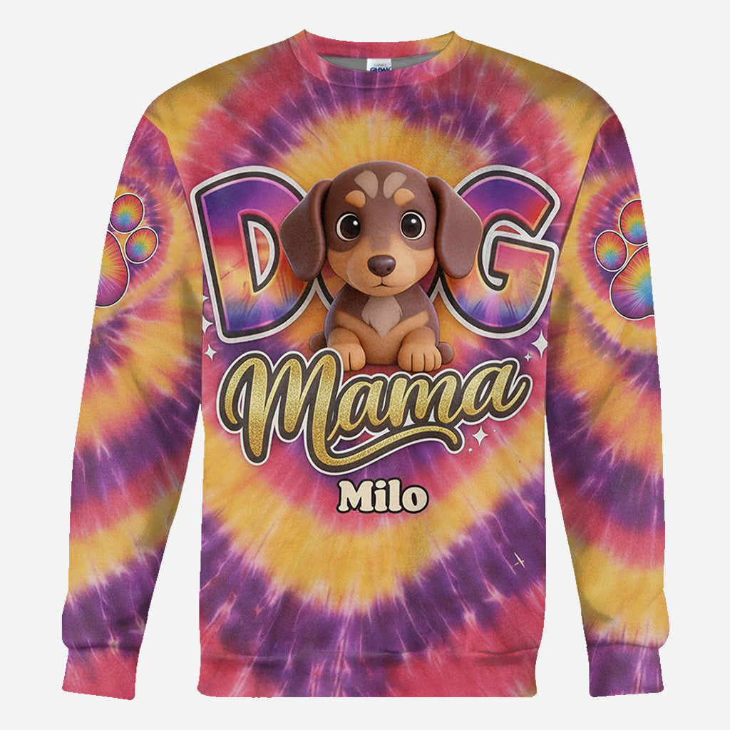 T-shirt Personnalisé Photo Chien Maman - T-shirt Personnalisé