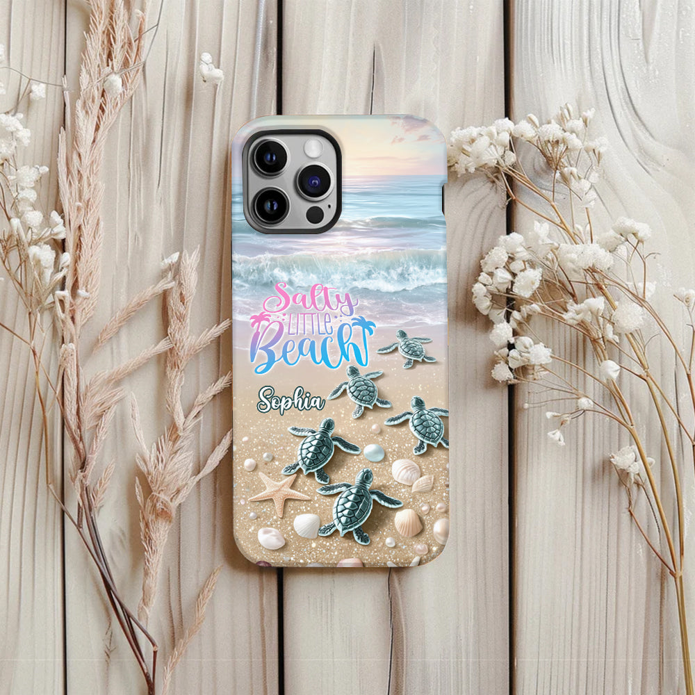 Salty Lil Beach - Personalized Sea Lover Full Print Phone Case