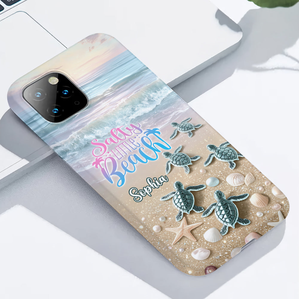 Salty Lil Beach - Personalized Sea Lover Full Print Phone Case