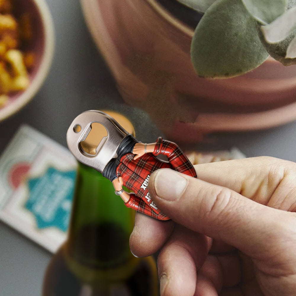 Papa Kraft - Personalisierter Flaschenöffner