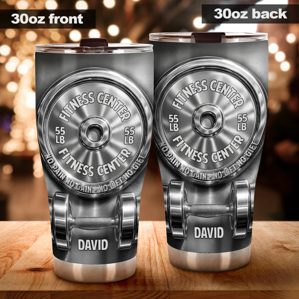 Ohne Fleiß kein Preis – personalisierter Fitnessbecher