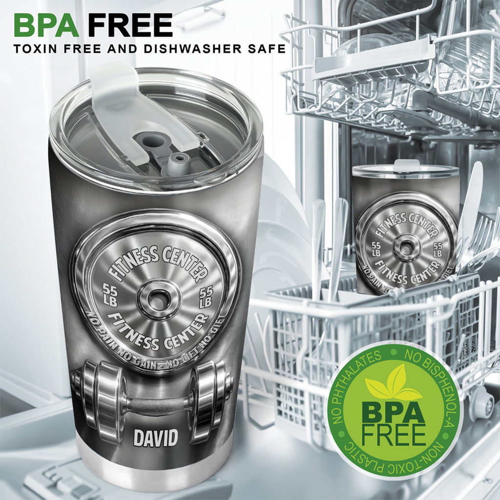 Ohne Fleiß kein Preis – personalisierter Fitnessbecher