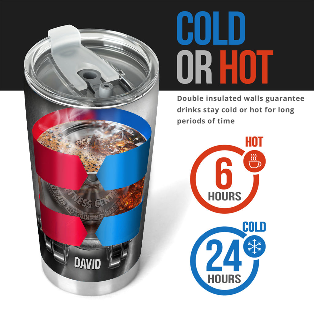 Ohne Fleiß kein Preis – personalisierter Fitnessbecher