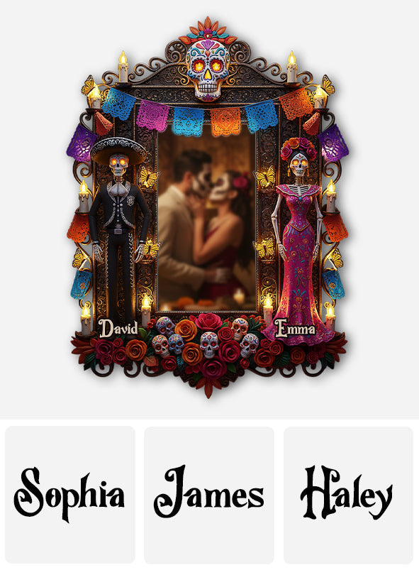 Till Death Do Us Part - Personalized Couple Wall Hanging Mirror