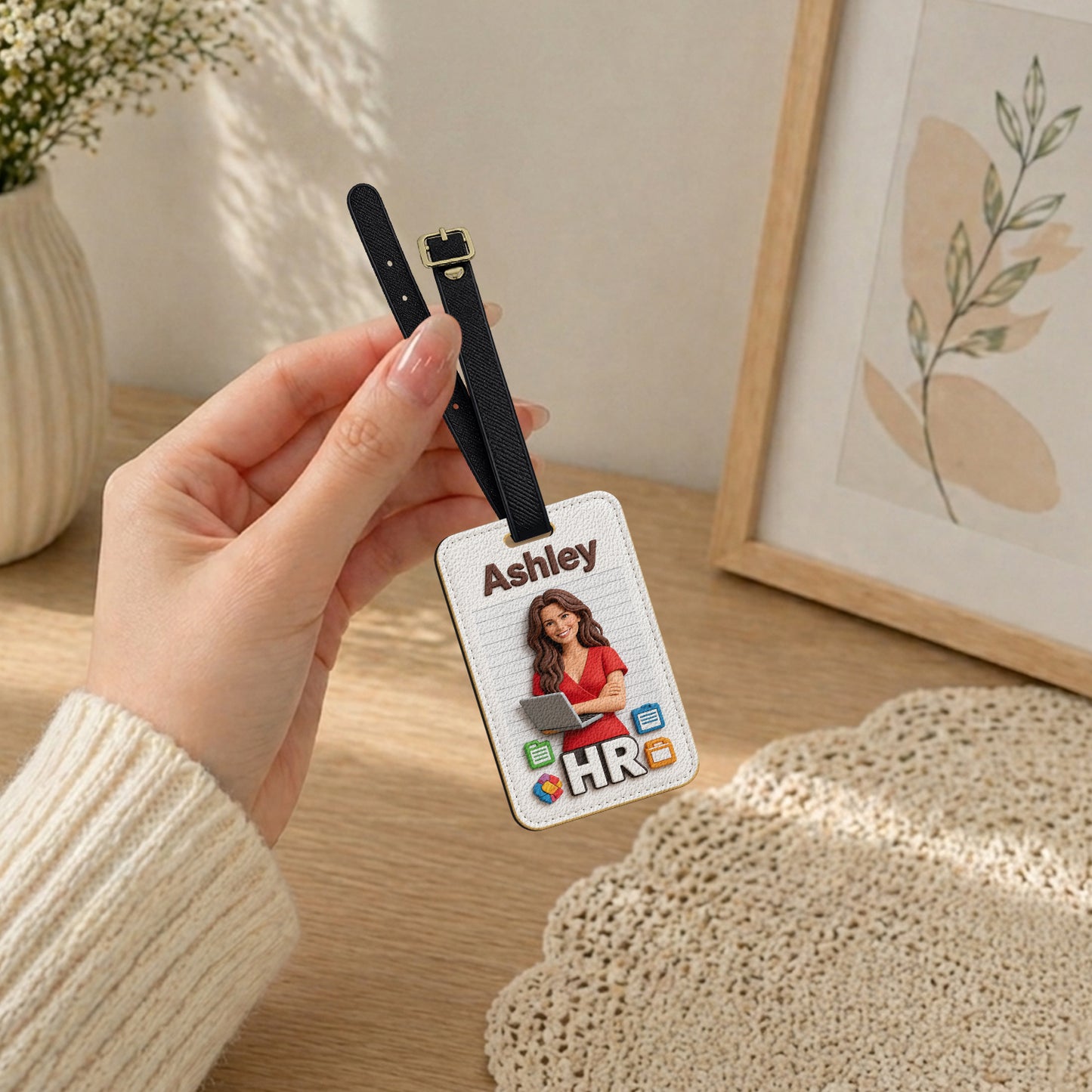 Any Photo - Personalized Colleague Luggage Tag