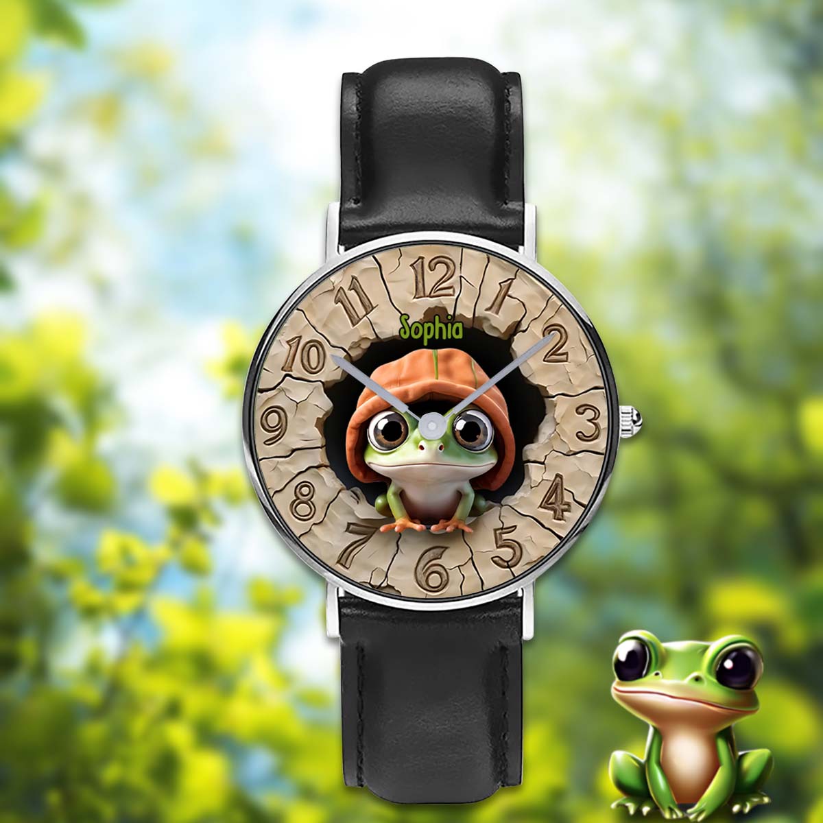 Love Frog - Personalized Frog Hand Watch