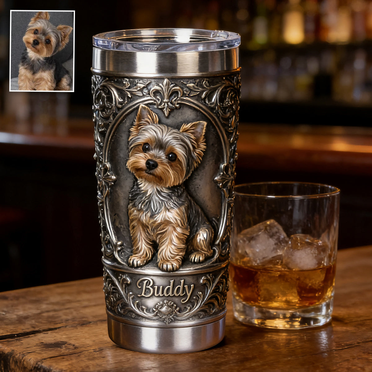 Liebe meinen Hund - Personalisierter Hundetumbler