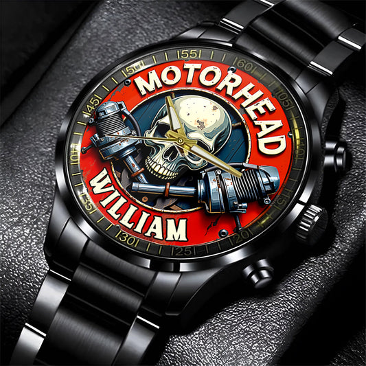 Montre de motard personnalisée Motor Head