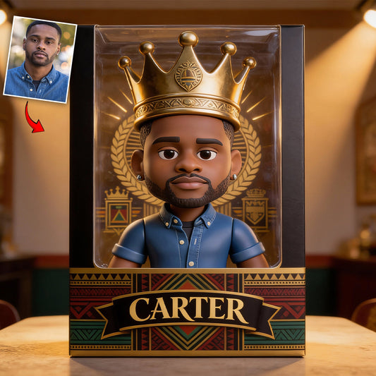 Individuell gestaltete Acrylplakette mit Foto eines schwarzen Menschen – personalisierte, individuell geformte Plakette für Afroamerikaner