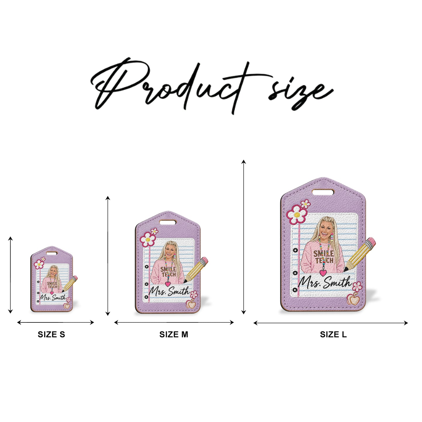 Back To School Gift For Teacher - Personalized Teacher Luggage Tag