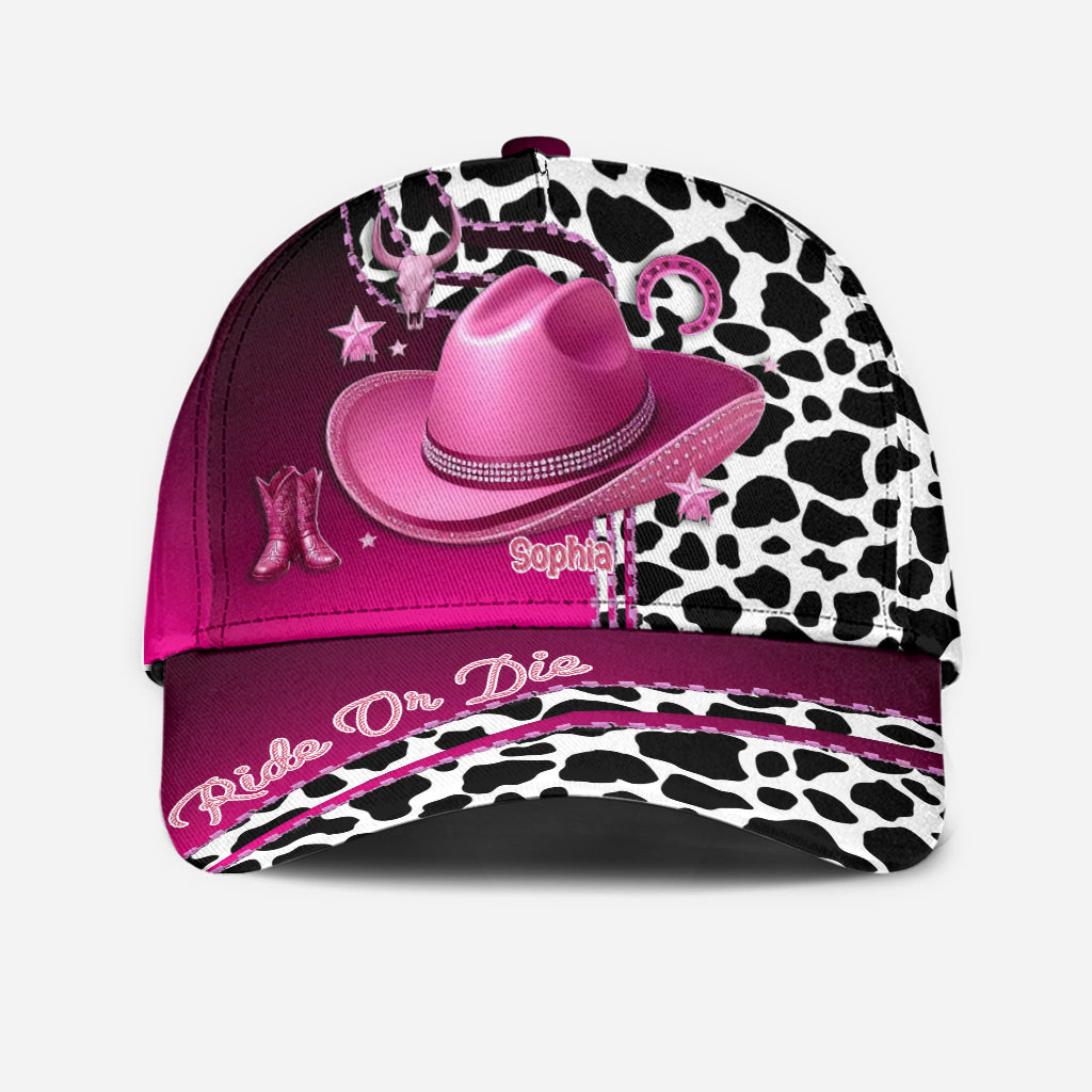Ride Or Die - Personalized Cowgirl Classic Cap