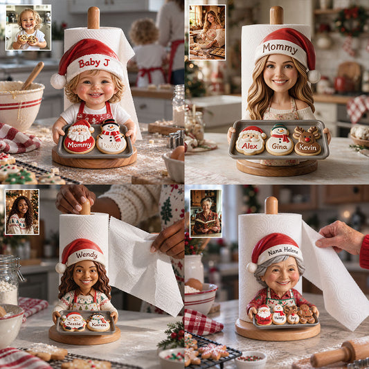 Baked With Loves - Personalisierter Küchenpapierständer