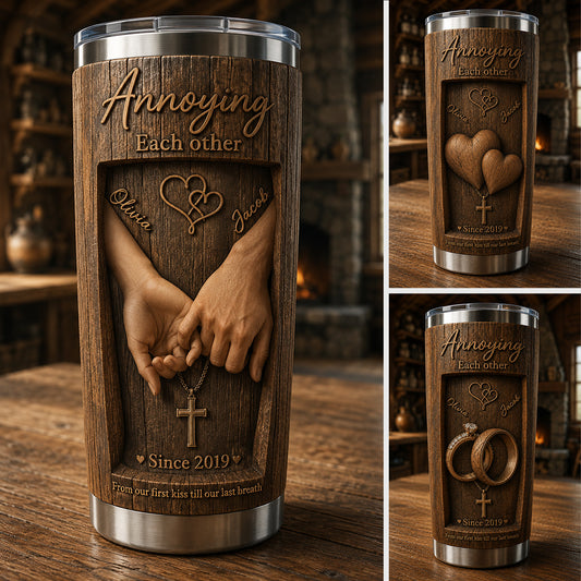 Together Since - Personalized Couple Tumbler