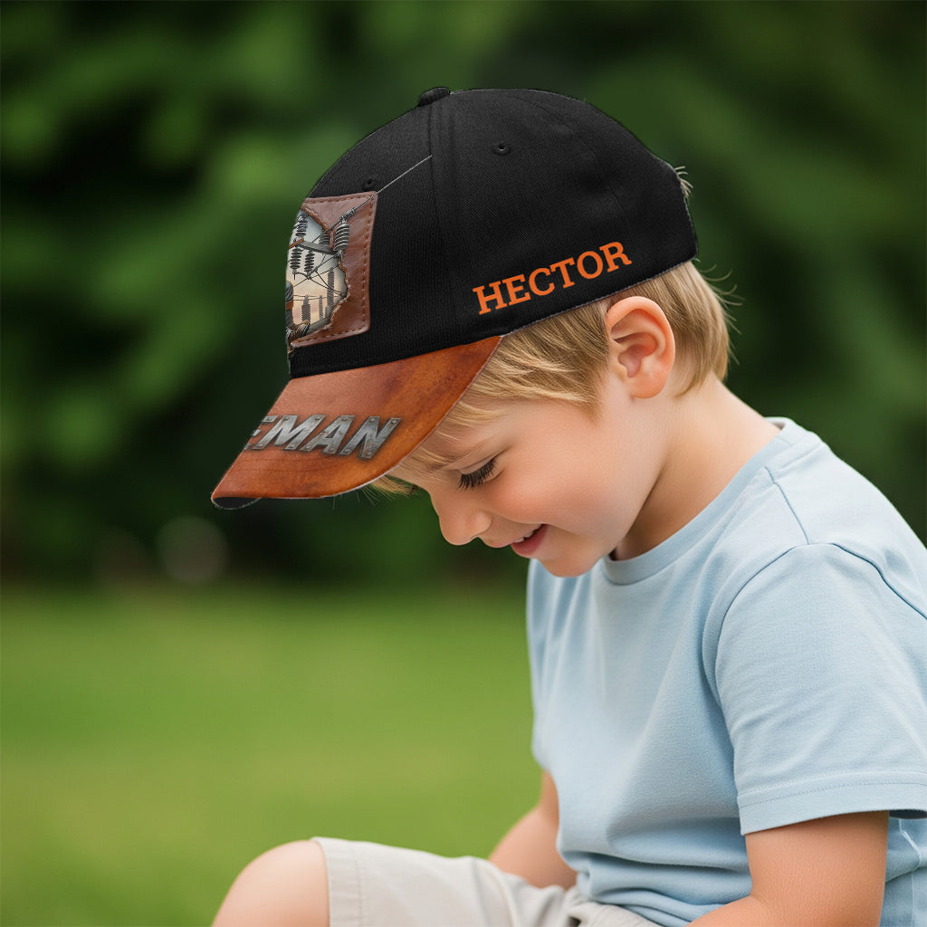 Aimez les électriciens - Casquette classique personnalisée pour électricien