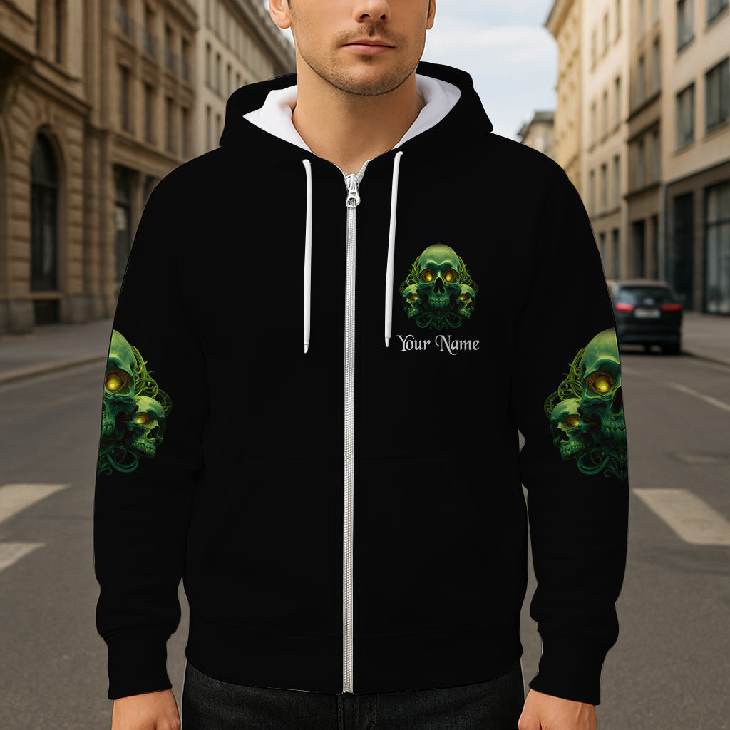 My Demon Out To Play - Personalized Skull All Over Shirt
