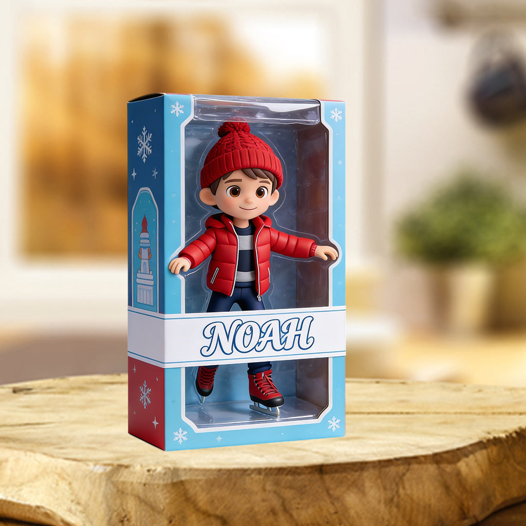 Tous sports - Patinage sur glace, ski, hockey... - Plaque acrylique personnalisée sur mesure pour le patinage sur glace