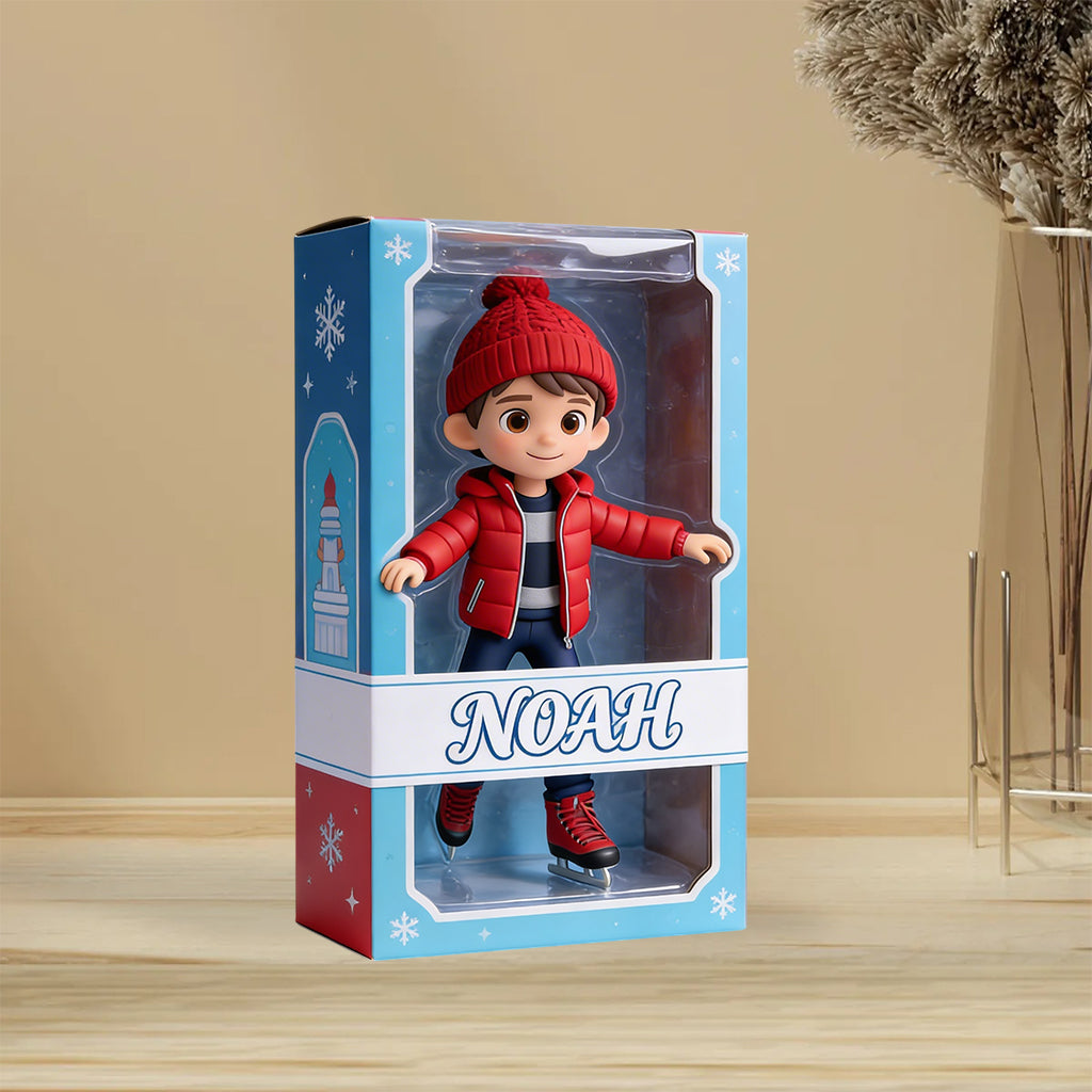 Tous sports - Patinage sur glace, ski, hockey... - Plaque acrylique personnalisée sur mesure pour le patinage sur glace