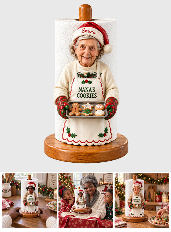 Grandma/Mama Kitchen - Personalized Grandma Paper Towel Stand
