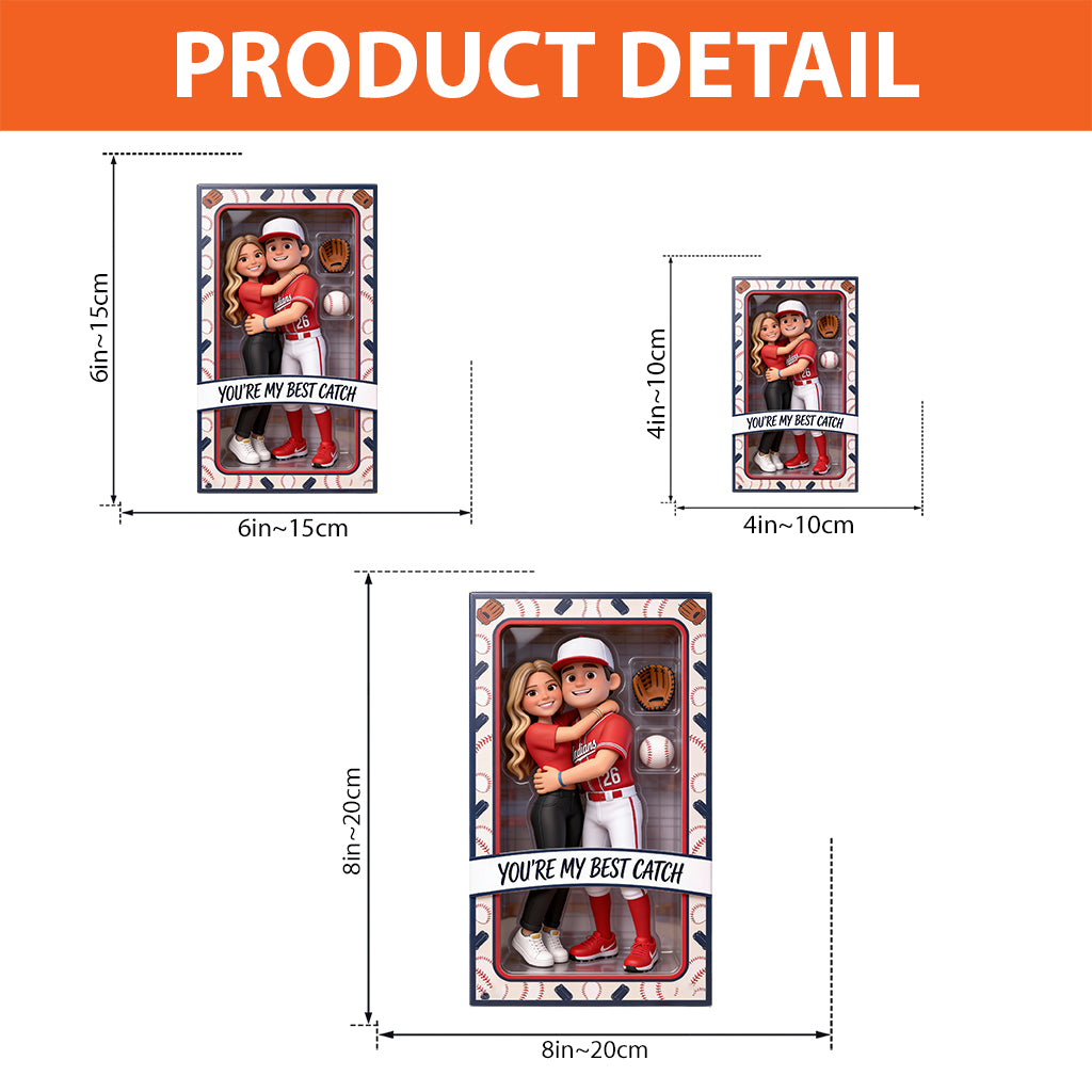 Best Catch Sports Collectible - Personalized Baseball Custom Shaped Acrylic Plaque