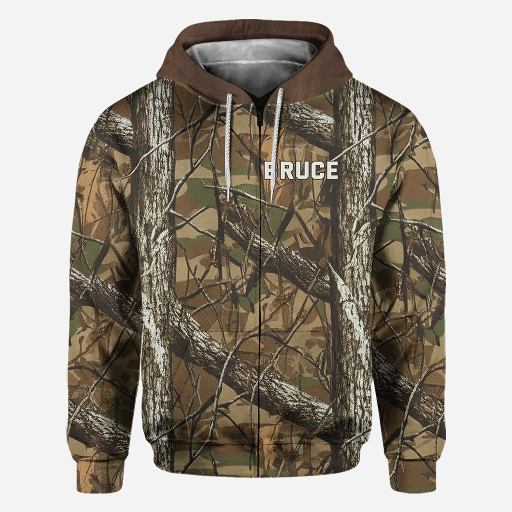 Zero Bucks Given - Personalized Hunting All Over Shirt