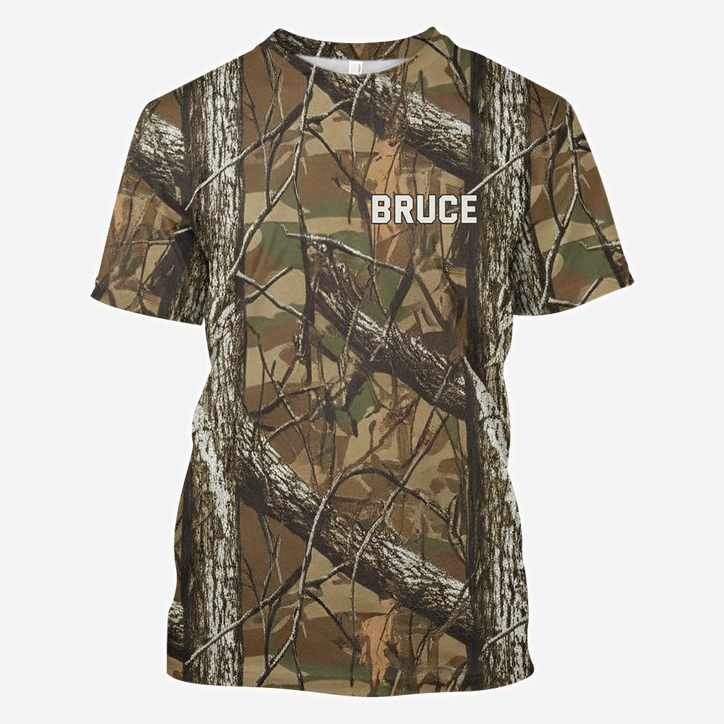 Zero Bucks Given - Personalized Hunting All Over Shirt
