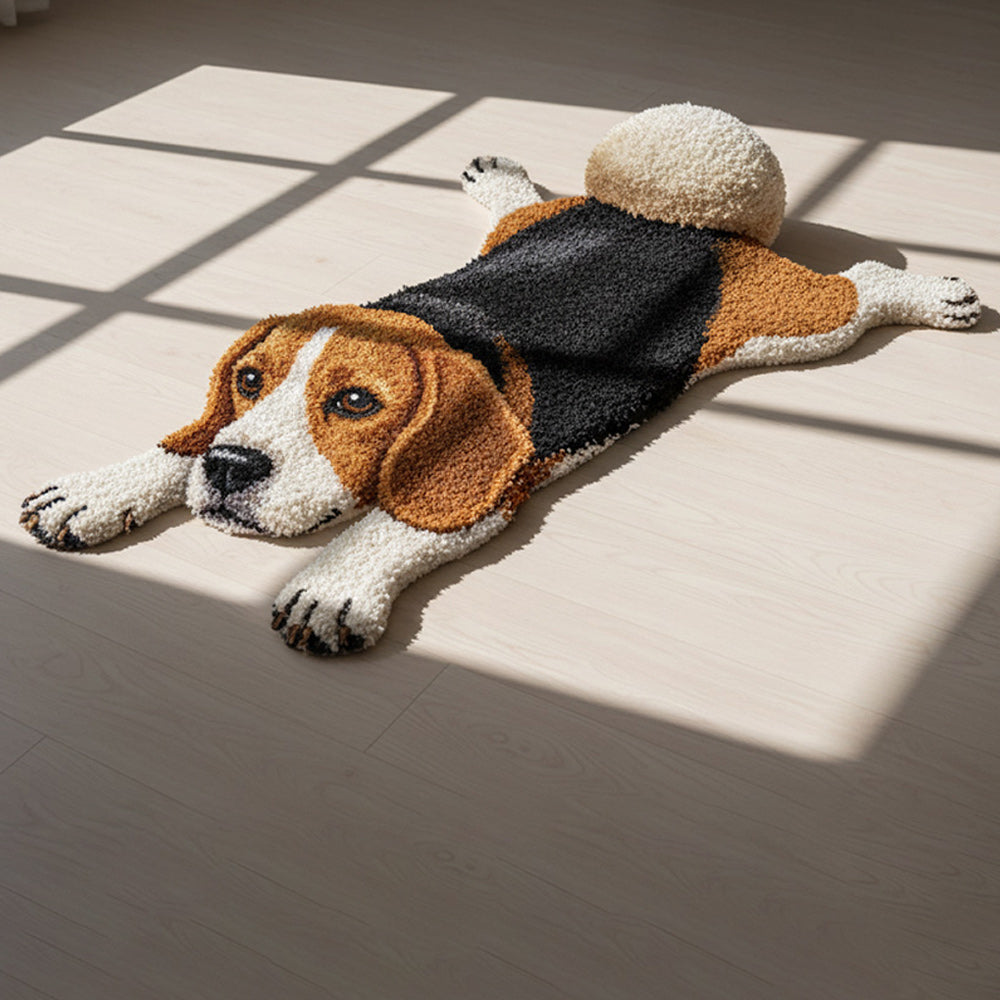 Cute Dog - Personalized Dog Non-Slip Tufted Rug