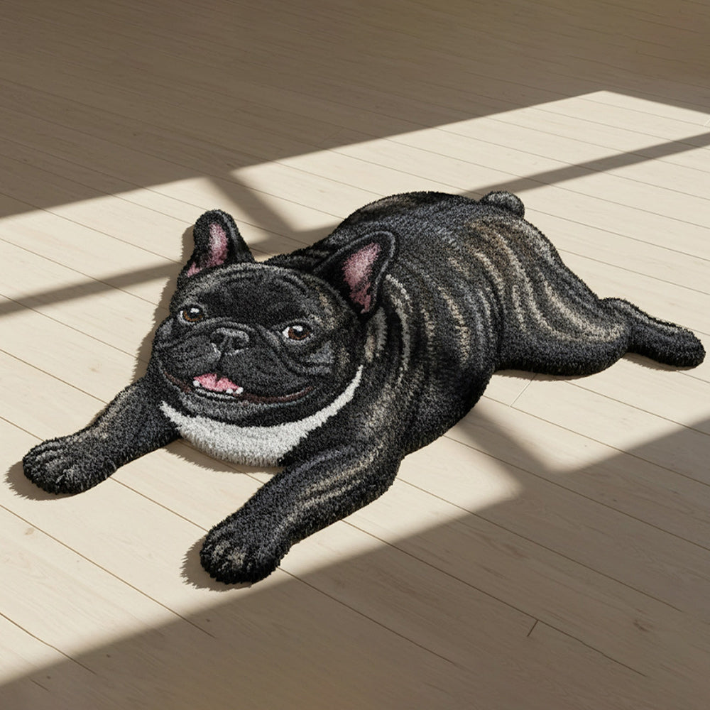 Cute Dog - Personalized Dog Non-Slip Tufted Rug