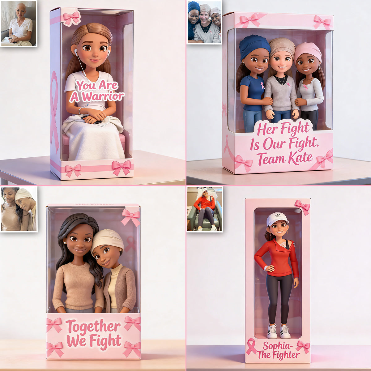 Breast Cancer Awareness - Personalized Breast Cancer Awareness Custom Shaped Acrylic Plaque