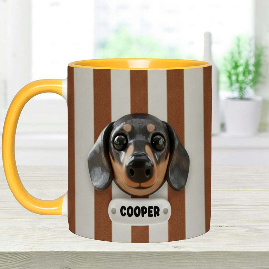 Beautiful Animals - Personalized Dog Accent Mug
