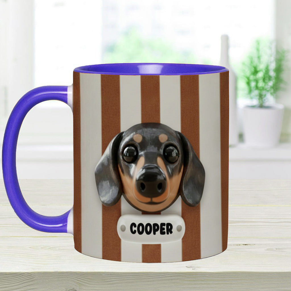 Beautiful Animals - Personalized Dog Accent Mug