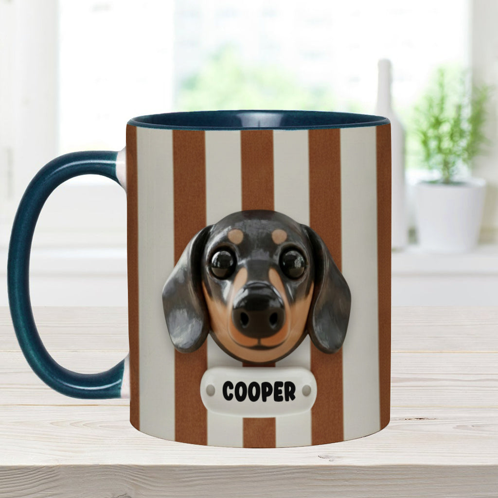 Beautiful Animals - Personalized Dog Accent Mug