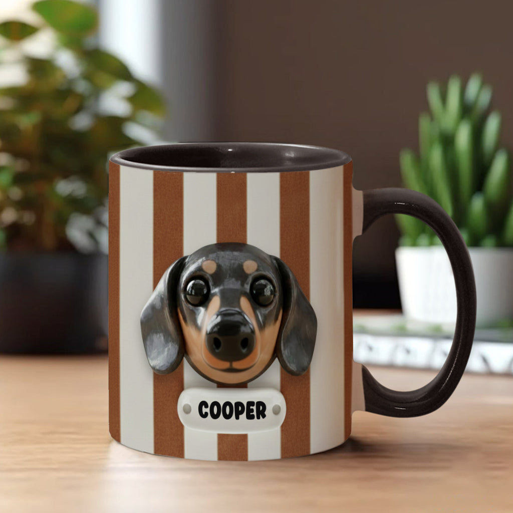 Beautiful Animals - Personalized Dog Accent Mug
