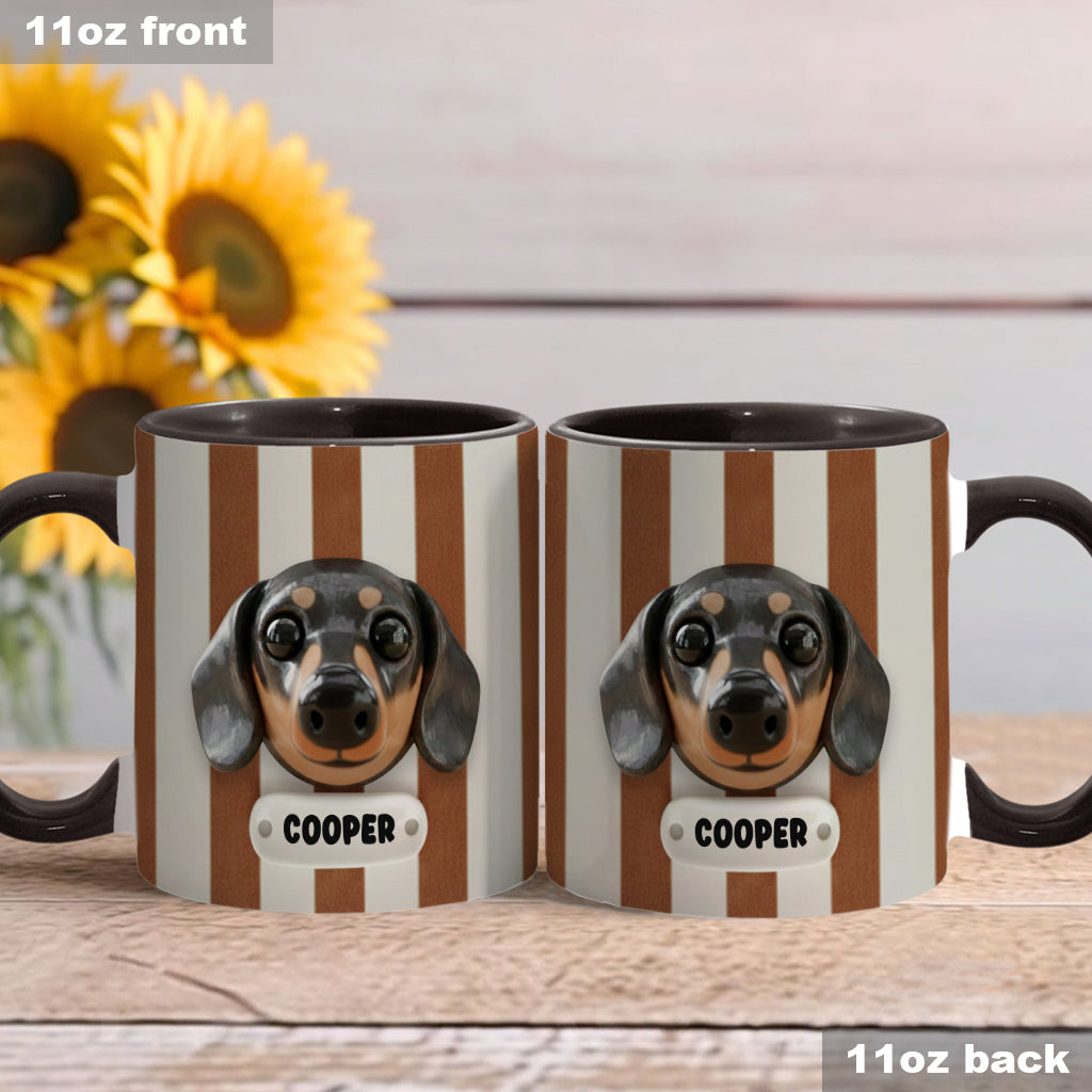 Beautiful Animals - Personalized Dog Accent Mug