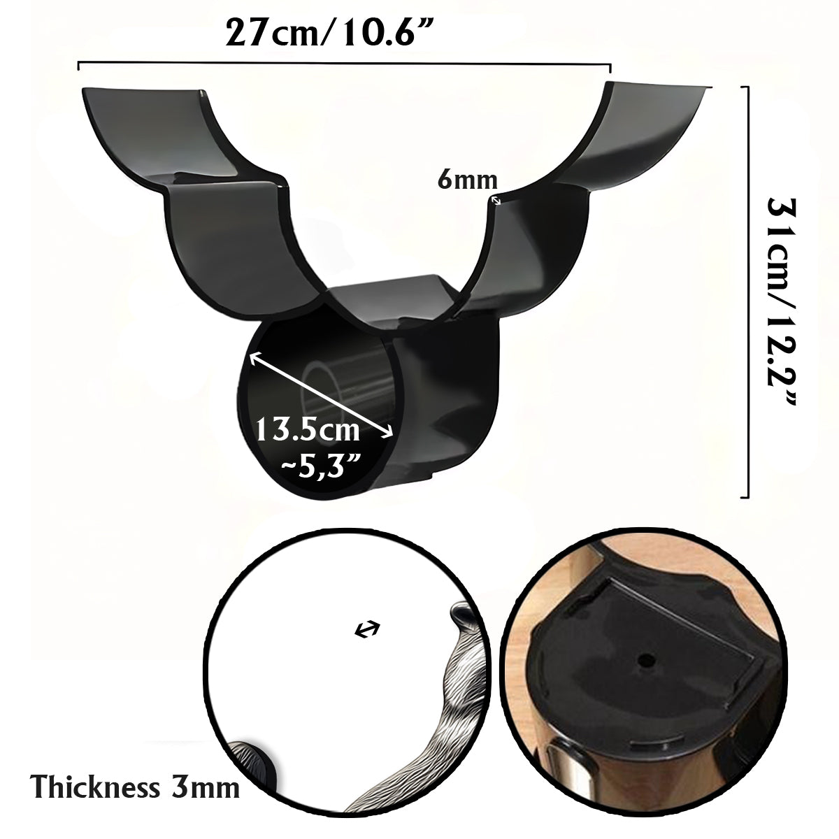 Witzige Dekoration – Personalisierter Waschbär-Toilettenpapierhalter