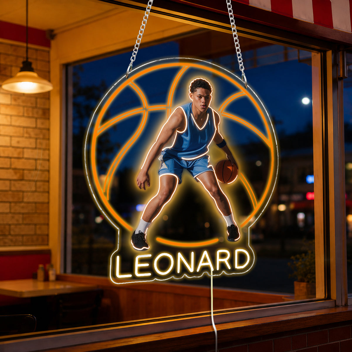 Jedes Foto, Jeder Sport - Personalisierte Neon LED Lichtsignatur