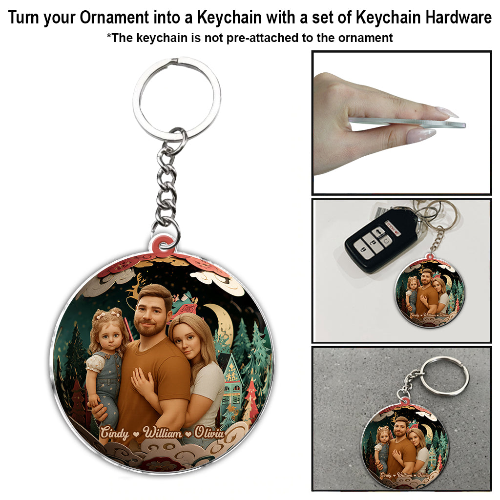 C'est nous - Ornement familial personnalisé