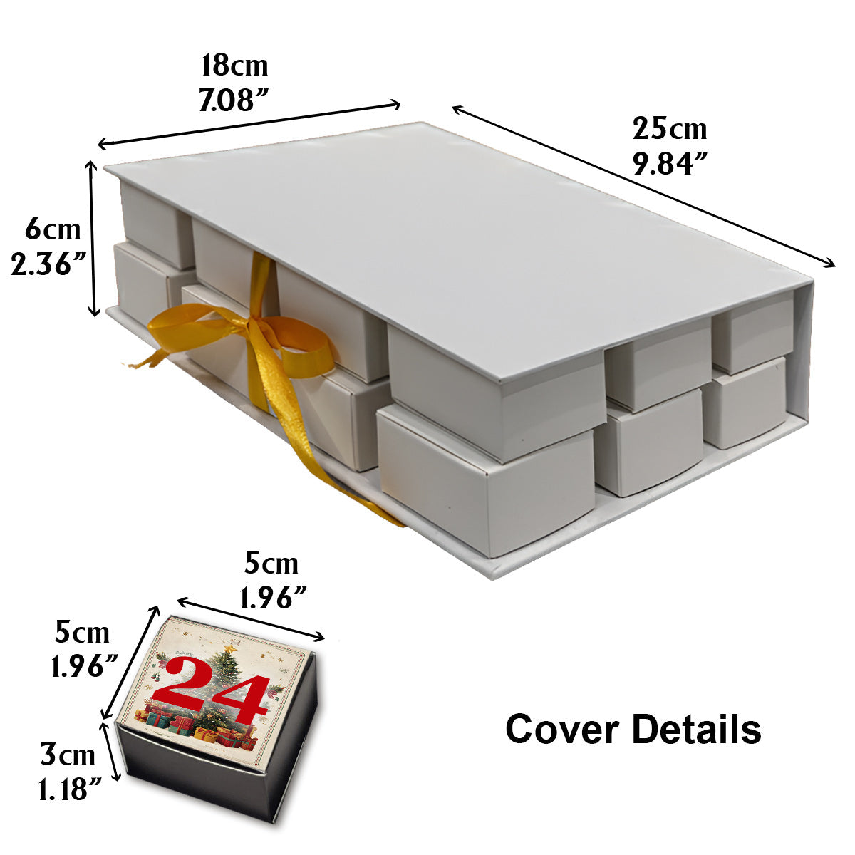 Christmas Activities - Personalized Family Folded Advent Calendar With Ornaments