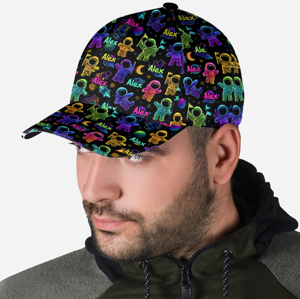 Astronauts Suitable for Kids to Go Out with Outdoor - Personalized Kid Classic Cap