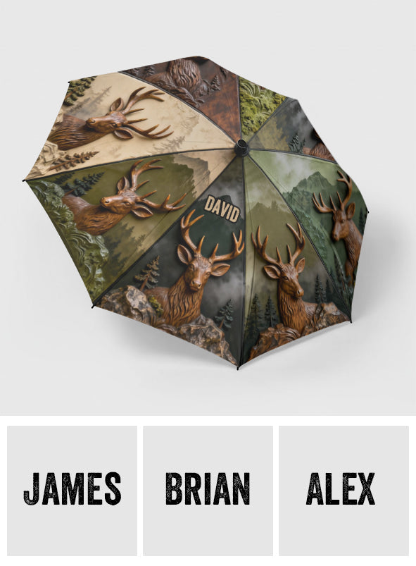 Perfect Gift For Hunting Lovers - Personalized Hunting Umbrella