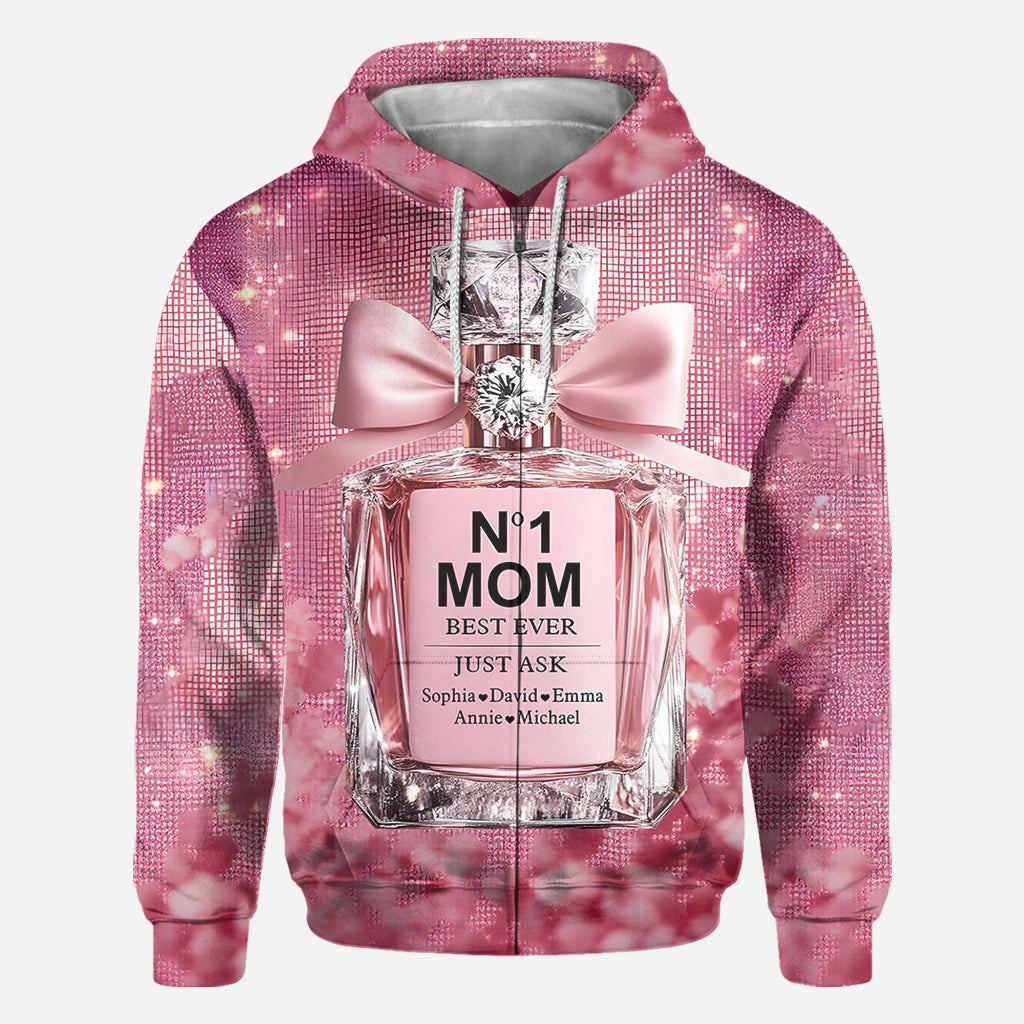No1 Mom Ever - Personalized Mother All Over Shirt