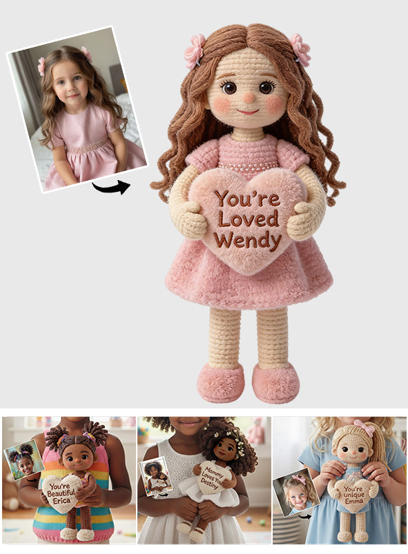 Cadeau idéal pour enfant avec une photo personnalisée - Oreiller en fausse fourrure premium personnalisé pour enfant