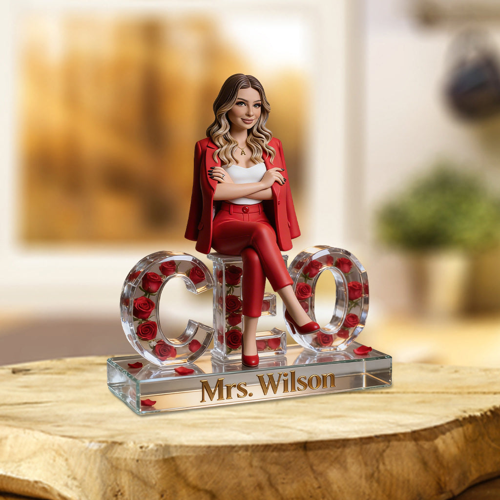 Custom Any Photo - Personalized Colleague Custom Shaped Acrylic Plaque